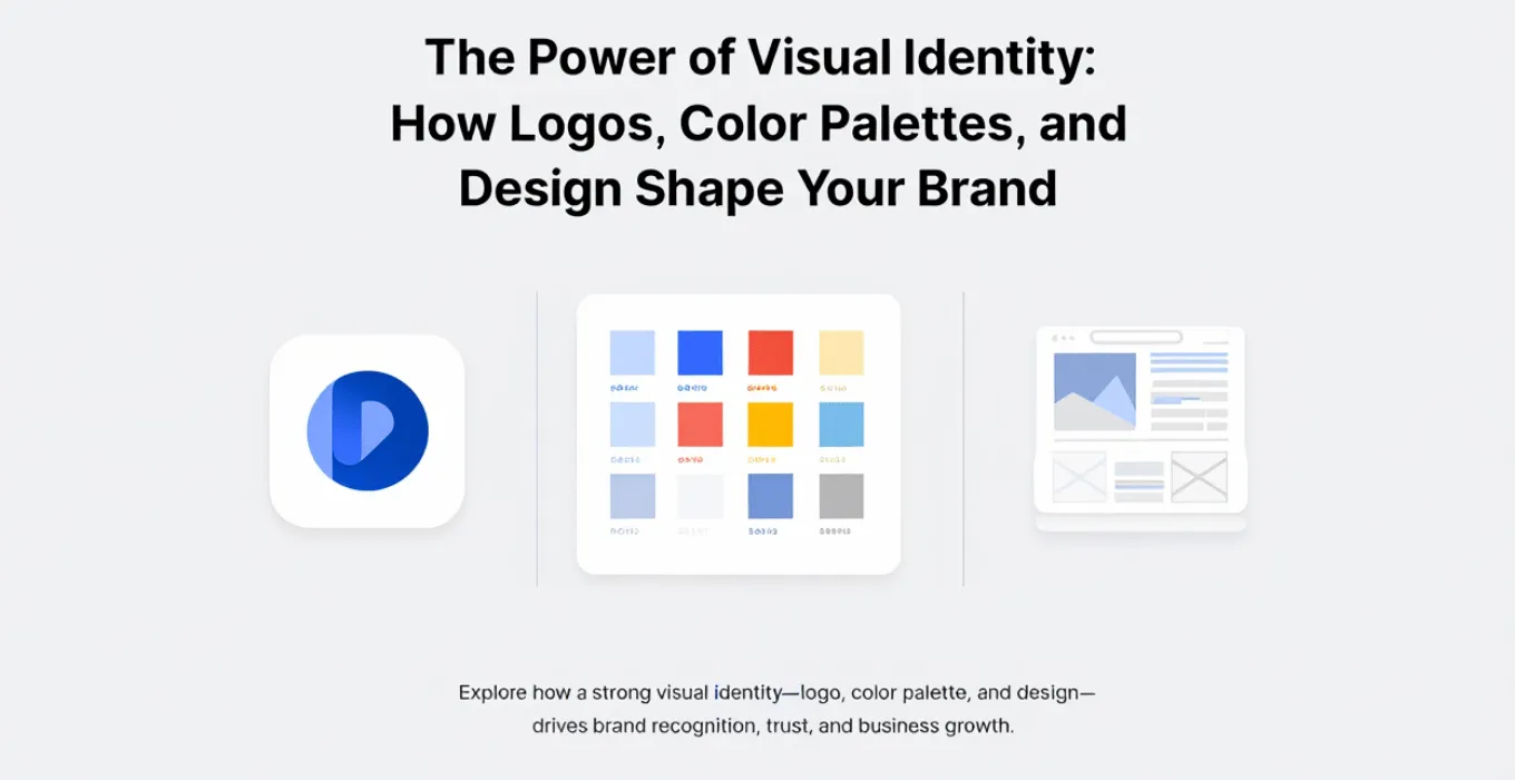 The Power of Visual Identity: How Logos, Color Palettes, and Design Shape Your Brand